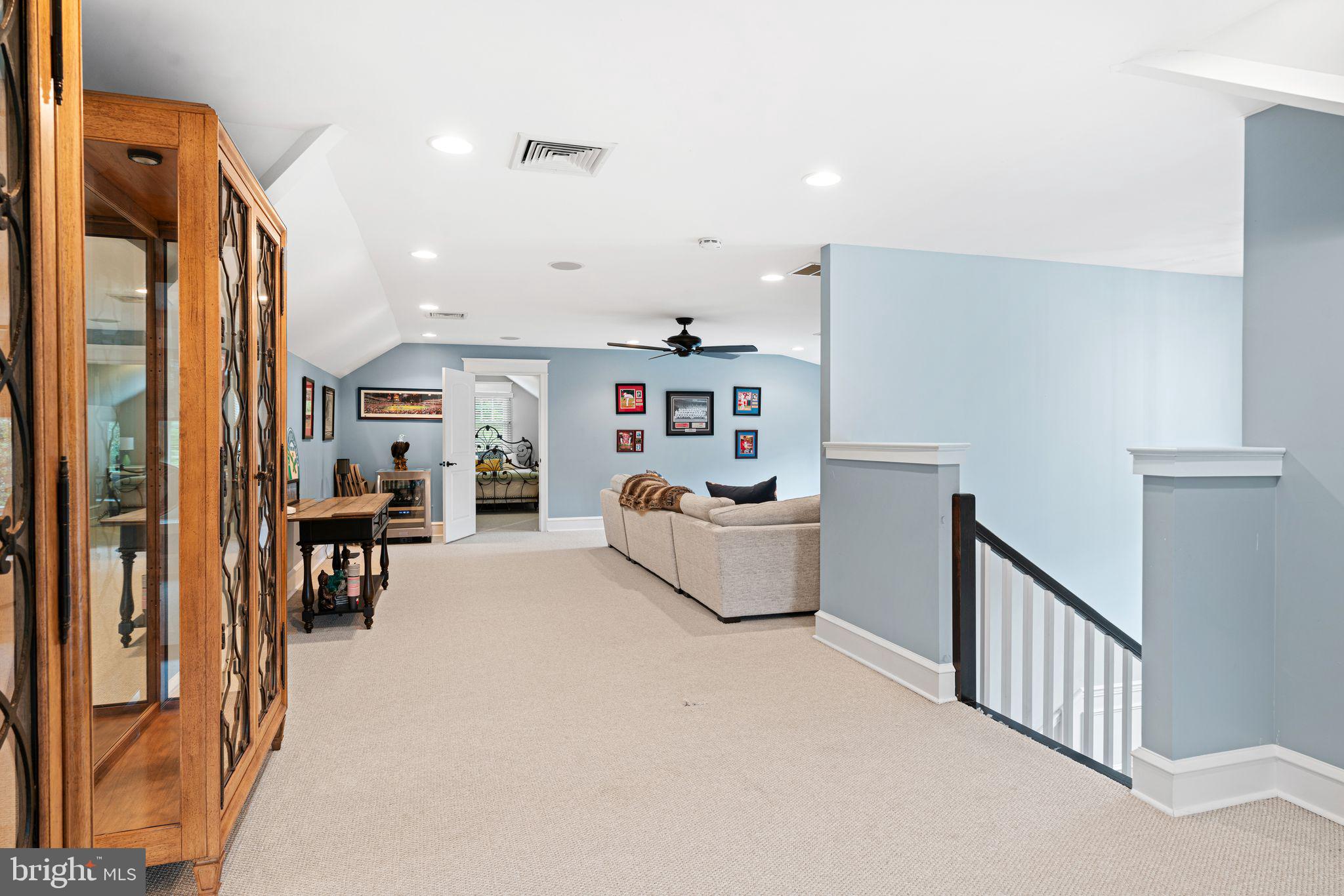 415 Washington Avenue Haddonfield, NJ 08033 - Photo 38 of 51 a view of living room with furniture and a flat screen tv