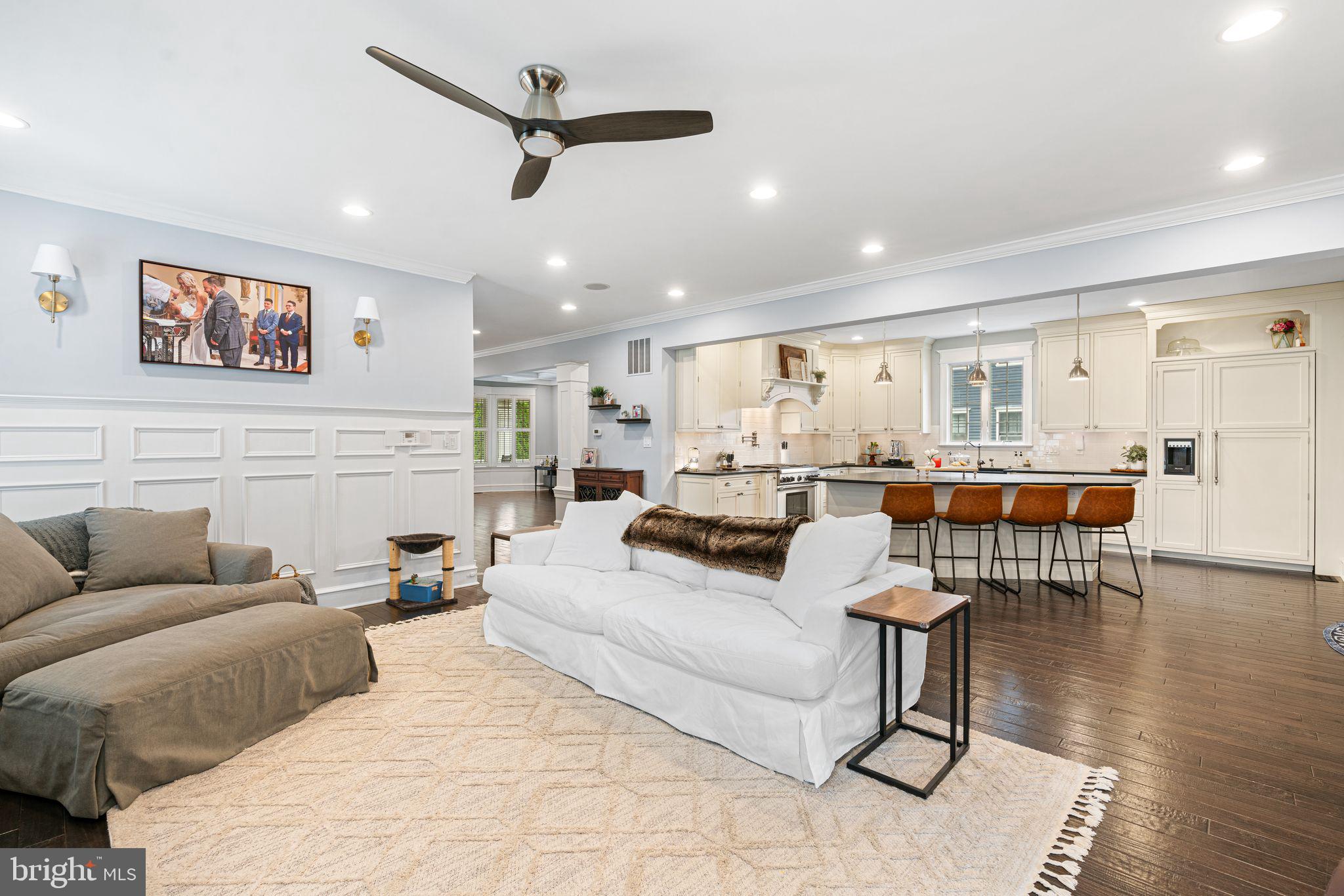 415 Washington Avenue Haddonfield, NJ 08033 - Photo 4 of 51 a living room with furniture and wooden floor