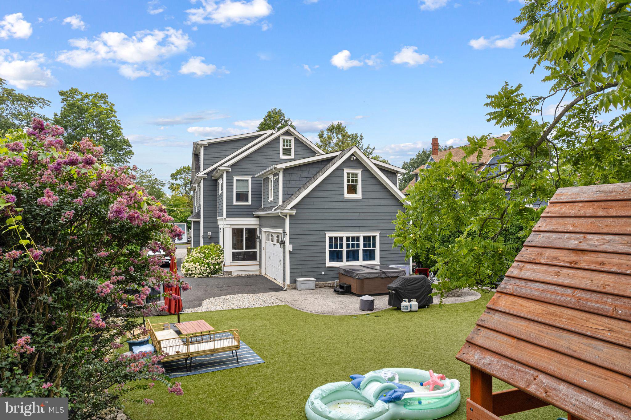 415 Washington Avenue Haddonfield, NJ 08033 - Photo 46 of 51 a front view of a house with garden