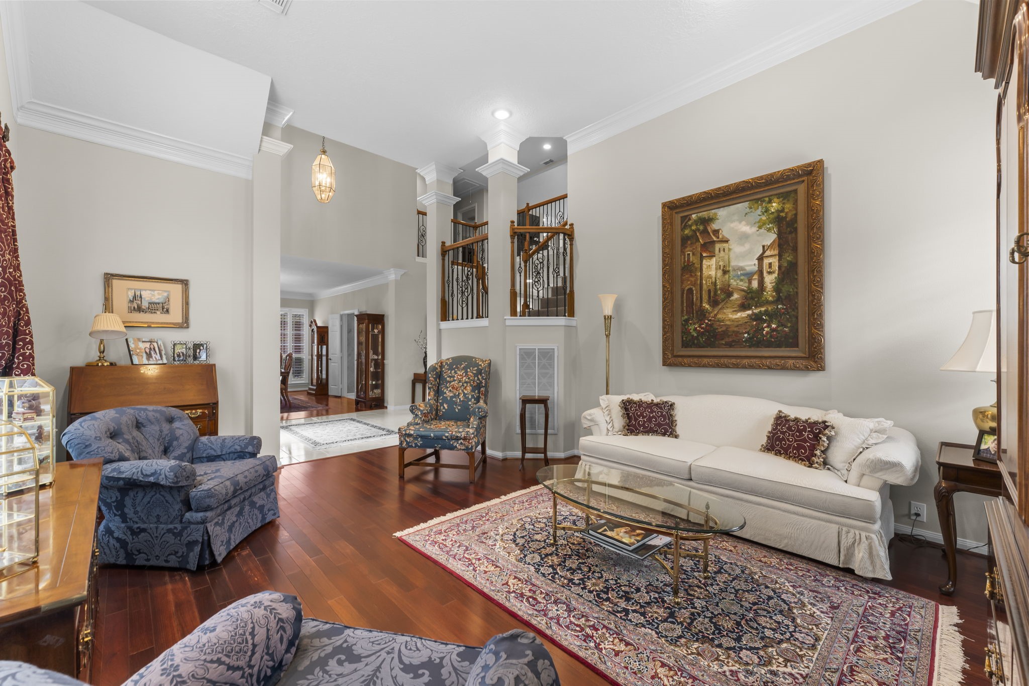 18434 Big Cypress Drive Spring, TX 77388 - Photo 15 of 39 Formal living room with gorgeous arched window