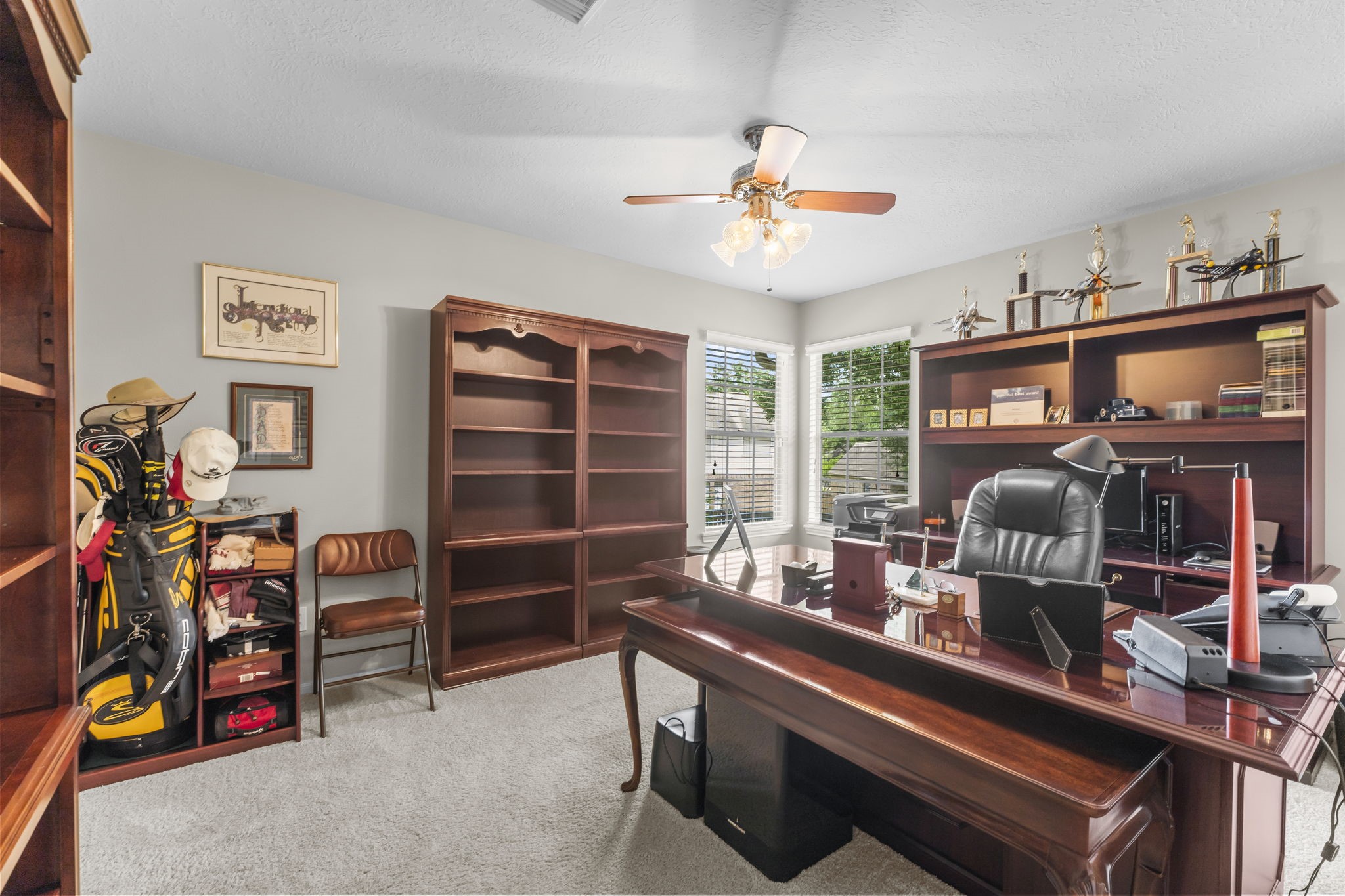 18434 Big Cypress Drive Spring, TX 77388 - Photo 38 of 39 Secondary bedroom being used as an office