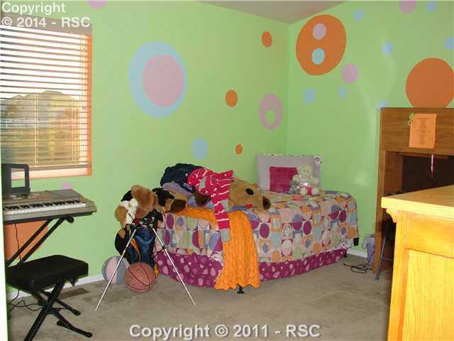 8236 Tipperary Road Peyton, CO 80831 - Photo 10 of 16 Custom paint your family can enjoy in this main level bedroom!