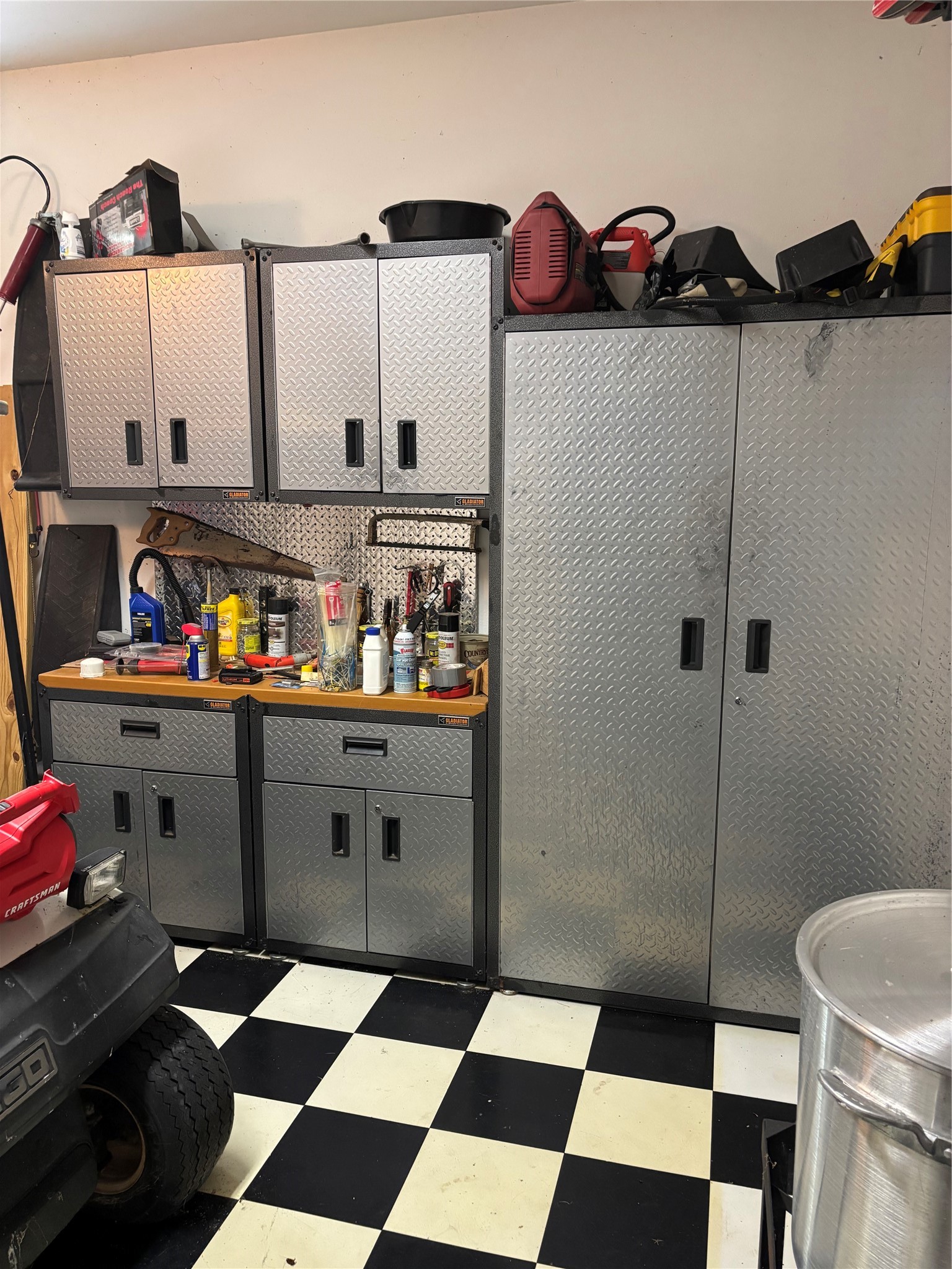145 Bridgeway Onalaska, TX 77360 - Photo 19 of 23 Work/tool area located in the single garage.