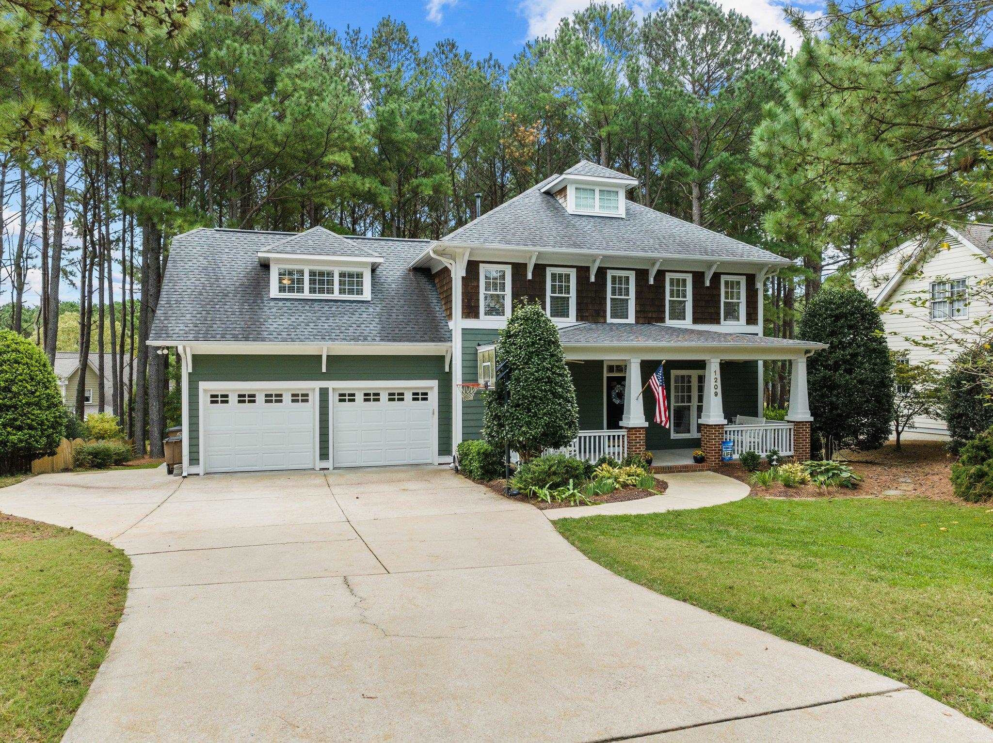 1209 Colonial Club Road Wake Forest, NC 27587 - Photo 1 of 28 Exterior Front