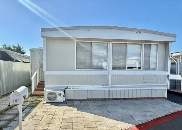 a house view with a outdoor space