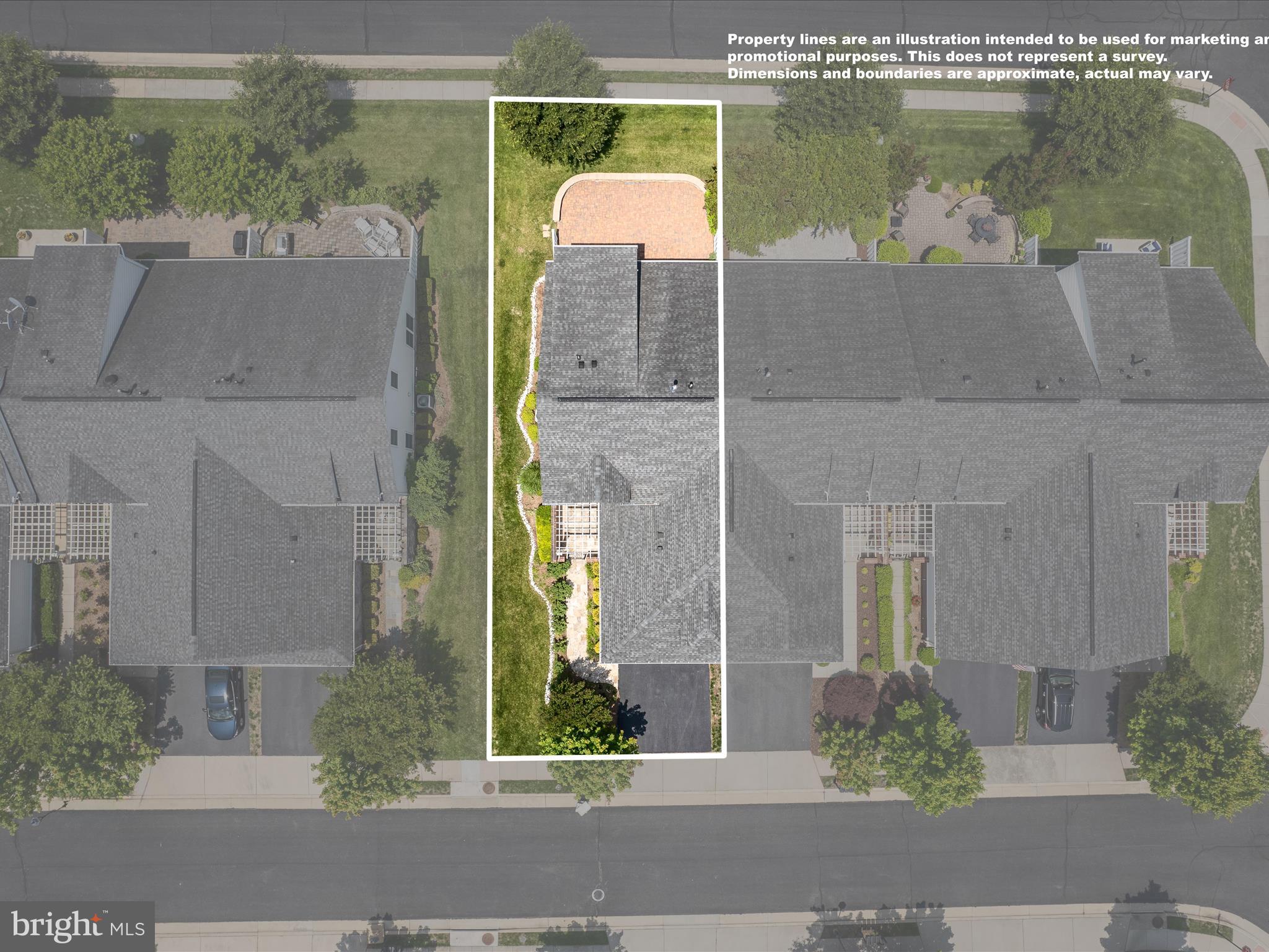 44322 Stableford Square Ashburn, VA 20147 - Photo 59 of 63 a aerial view of a house