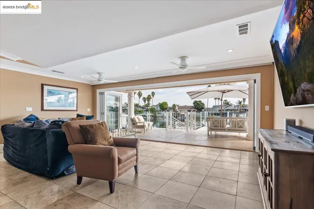 a large kitchen with a table and chairs