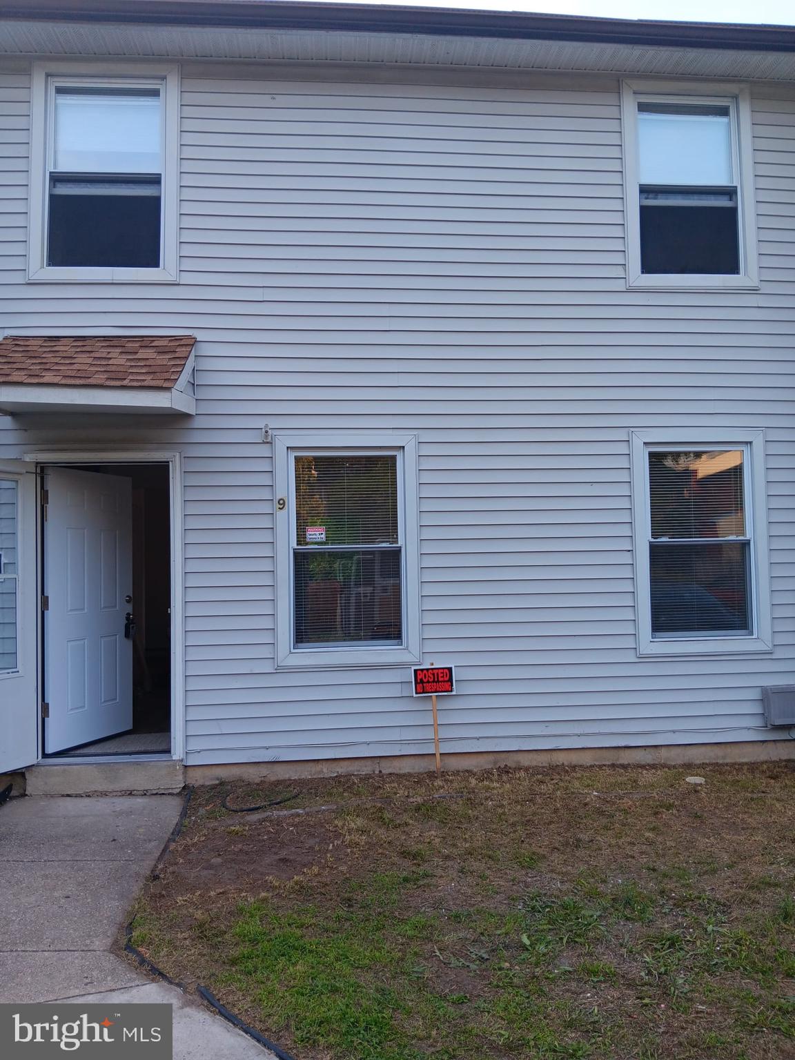 Front of Townhouse and Driveway