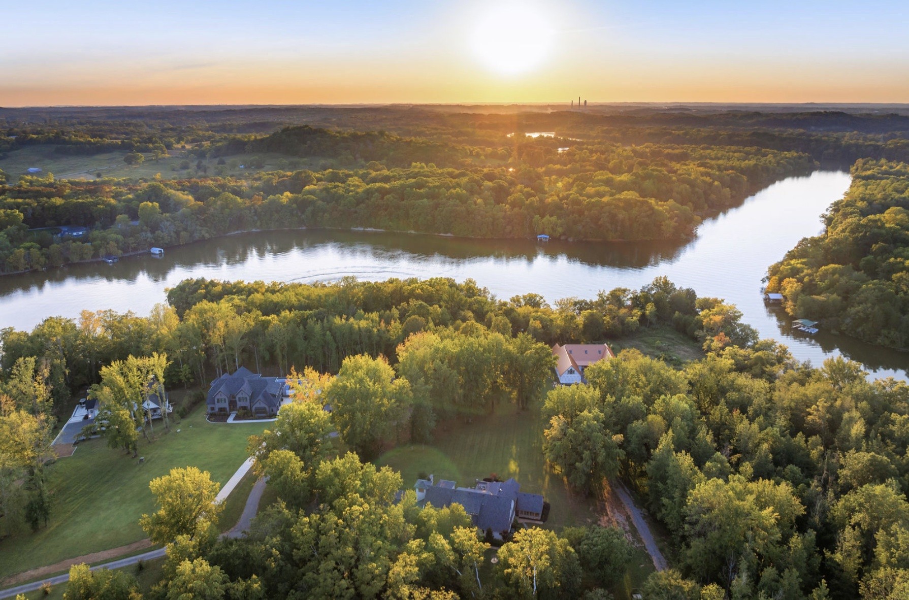 653 Flippen Road Lebanon, TN 37087 - Photo 70 of 71 a view of lake with mountain