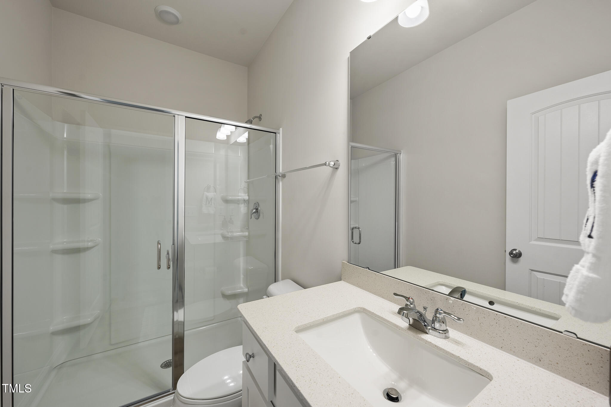 111 Kim Bark Path Garner, NC 27529 - Photo 26 of 52 a bathroom with a sink toilet and shower
