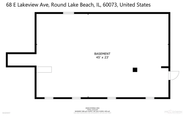 $325,000 | 68 East Lakeview Avenue, Round Lake Beach, IL 60073