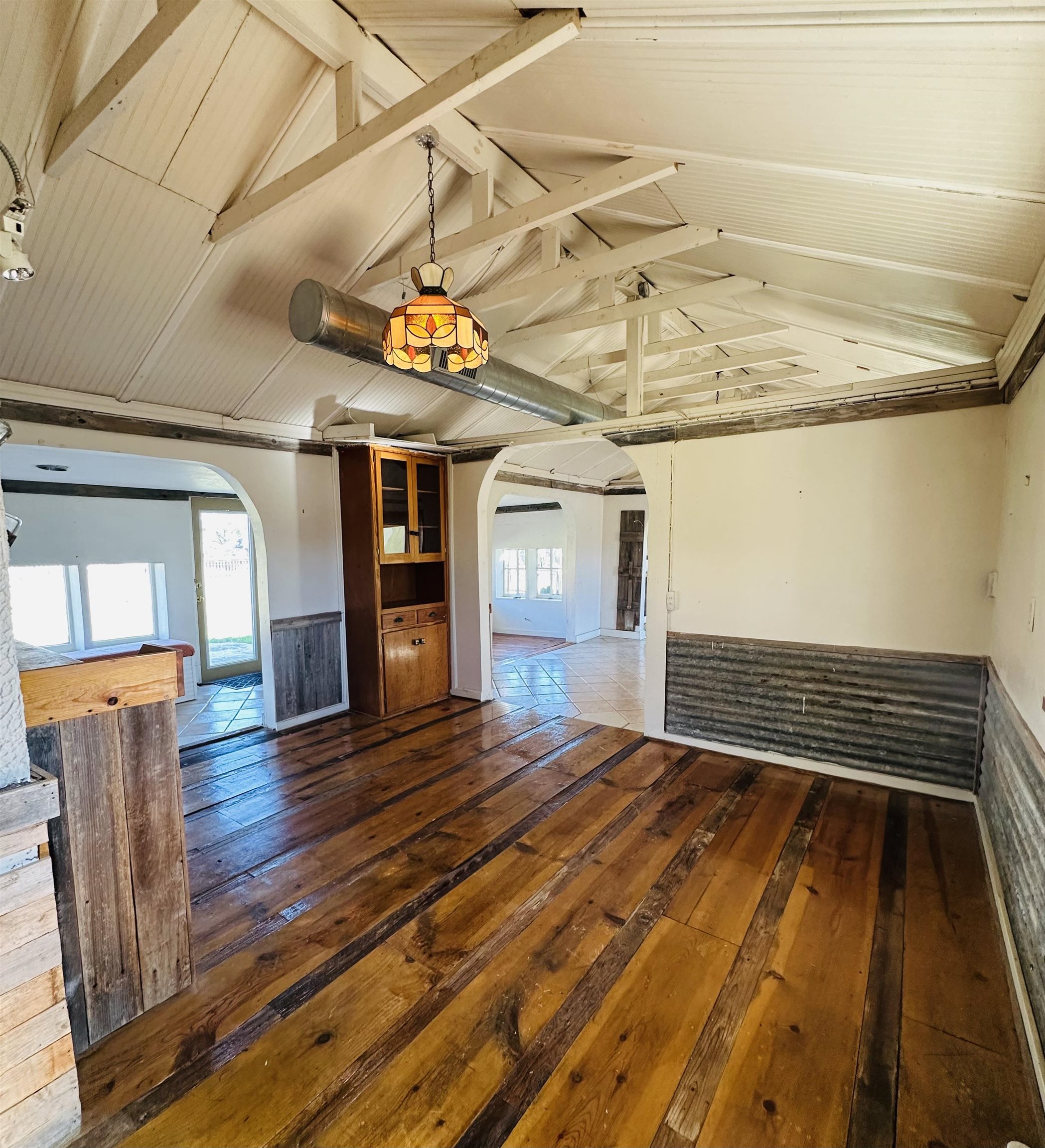 505 4th Street Lometa, TX 76853 - Photo 12 of 27 a view of an entryway with wooden floor