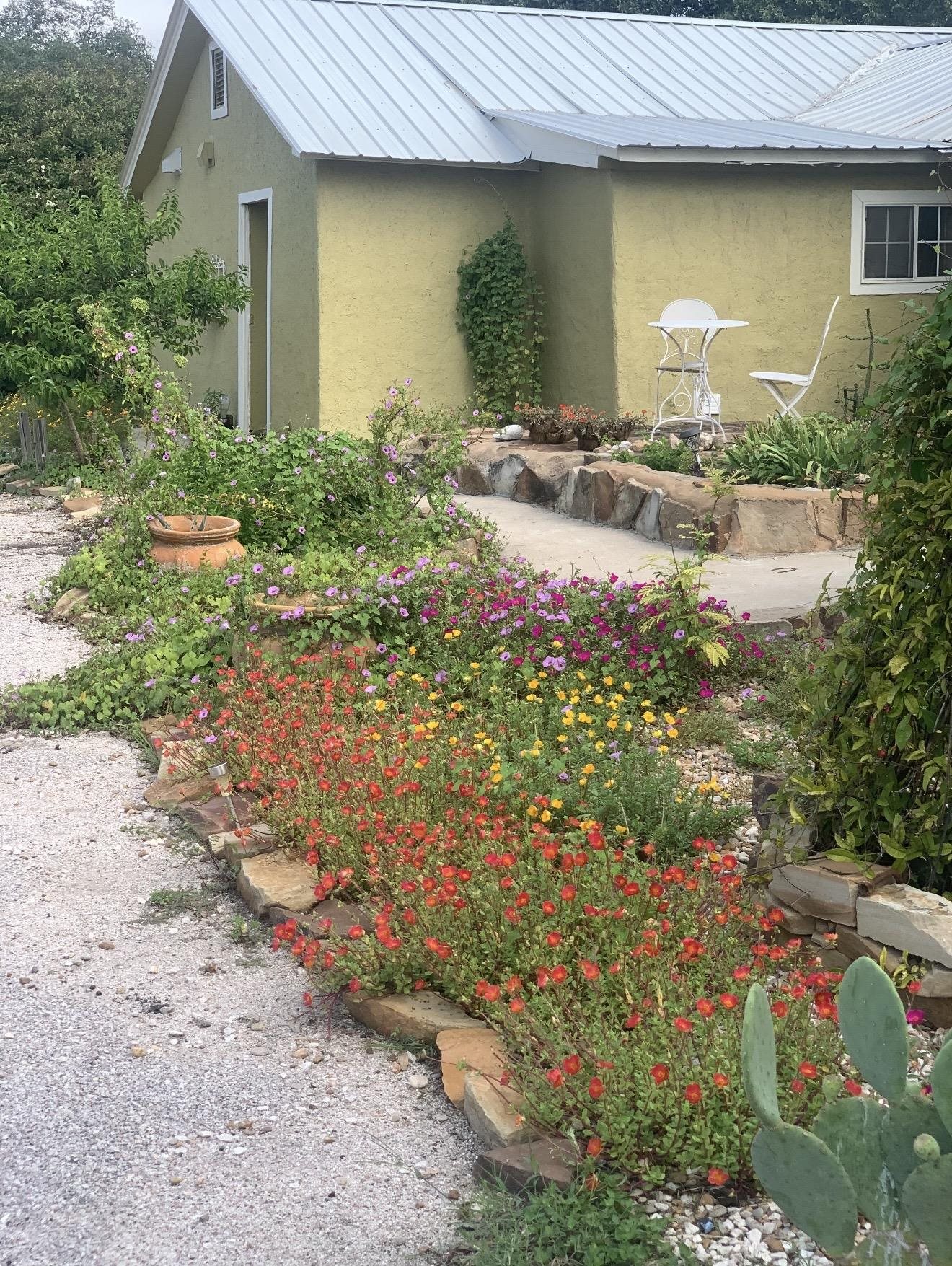 505 4th Street Lometa, TX 76853 - Photo 28 of 28 a front view of a house with garden