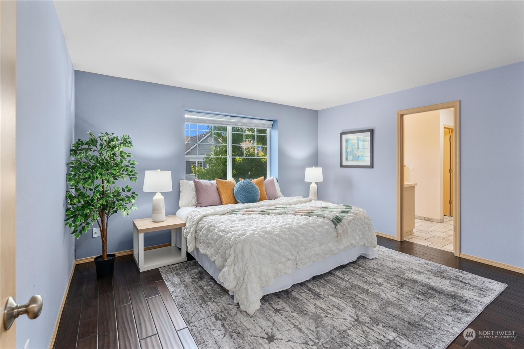 2505 194th Street Southeast Bothell, WA 98012 - Photo 16 of 31 a bed sitting in a spacious bedroom next to a window