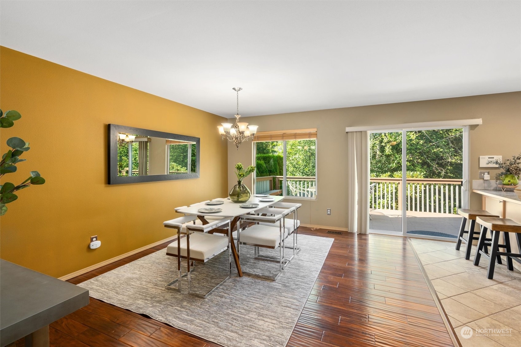2505 194th Street Southeast Bothell, WA 98012 - Photo 7 of 31 a work room with wooden floor and furniture