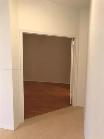 a view of small space with racks on the wall