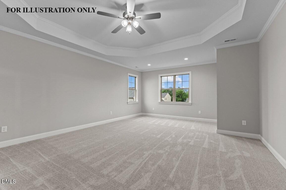 1032 Smoke Willow Way, Unit 148 Rolesville, NC 27571 - Photo 8 of 20 a view of an empty room with a window