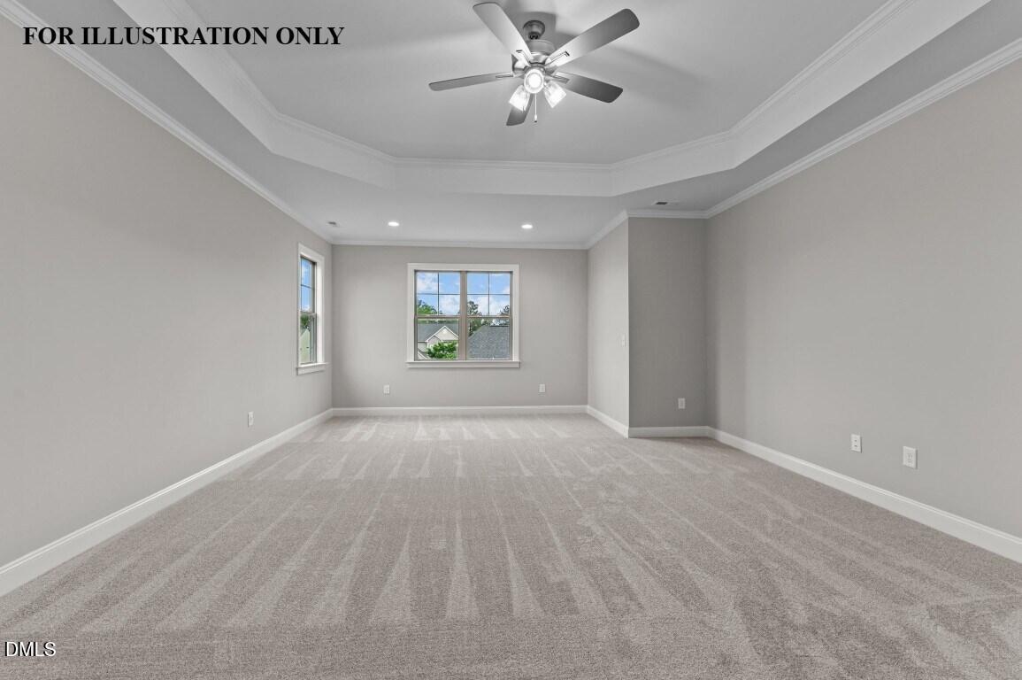 1032 Smoke Willow Way, Unit 148 Rolesville, NC 27571 - Photo 9 of 20 a view of an empty room with a window