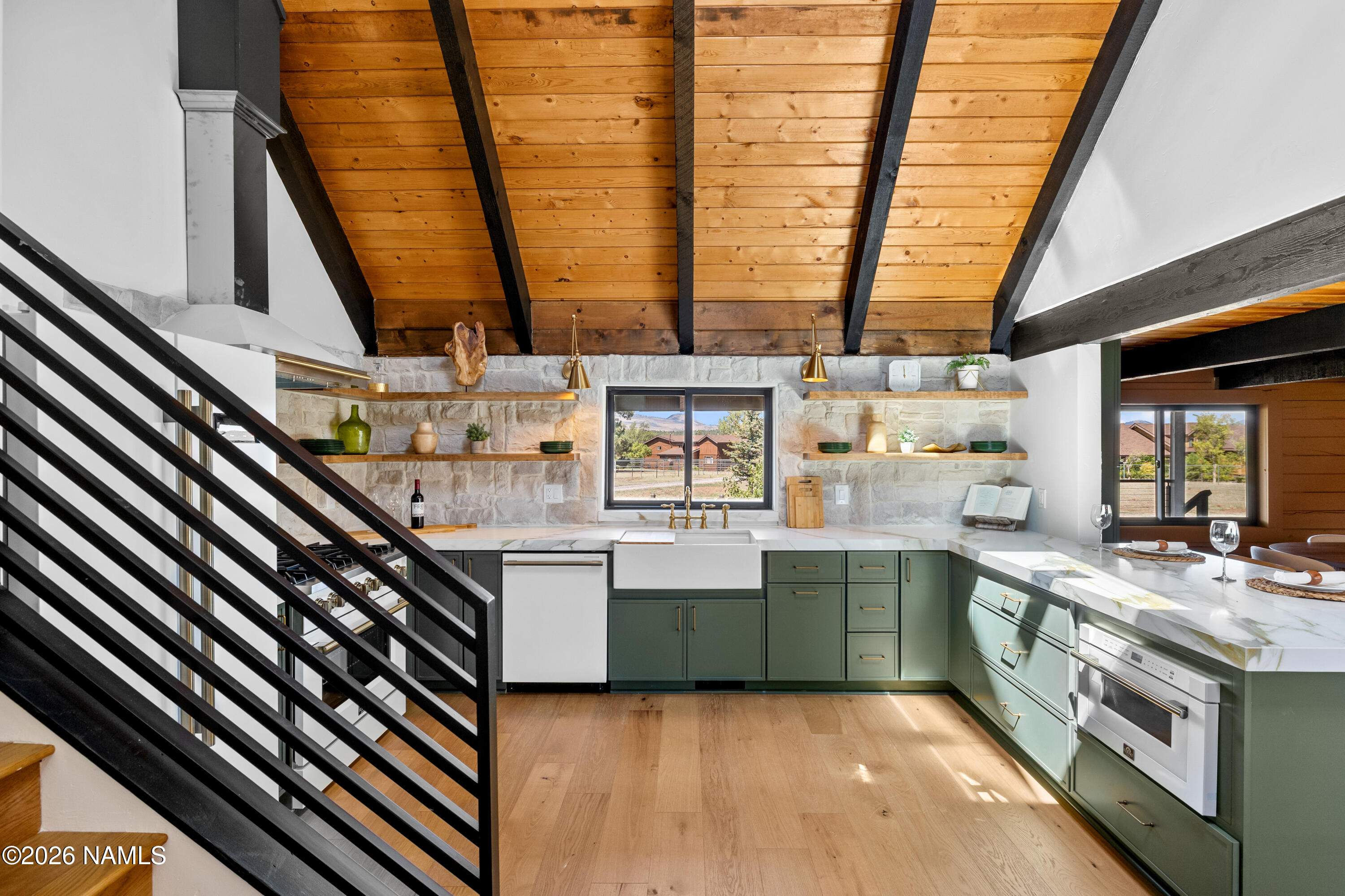 8191 June Lane Flagstaff, AZ 86004 - Photo 24 of 45 a kitchen with lots of counter top space