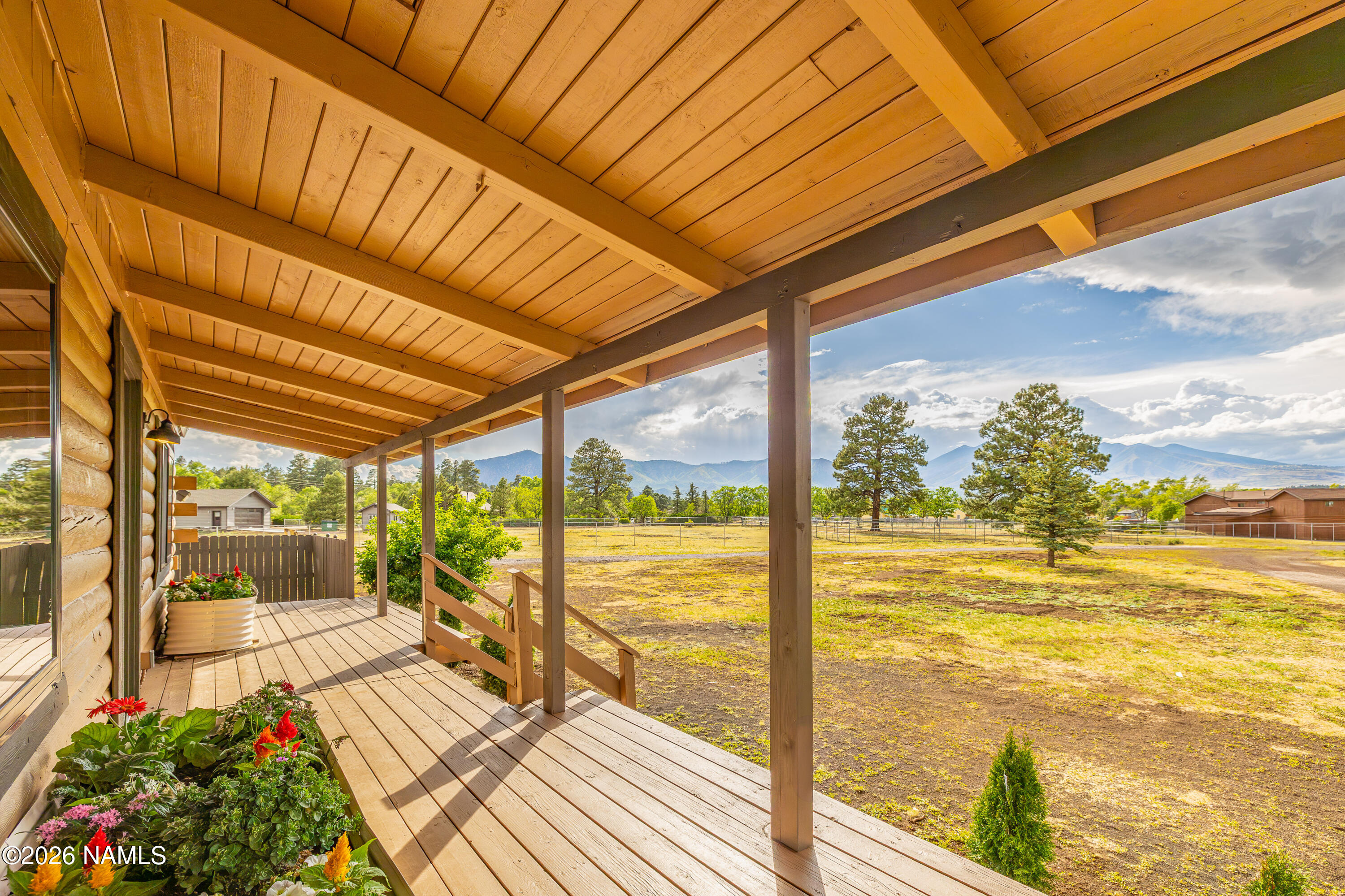 8191 June Lane Flagstaff, AZ 86004 - Photo 45 of 45 a view of a balcony with ocean view
