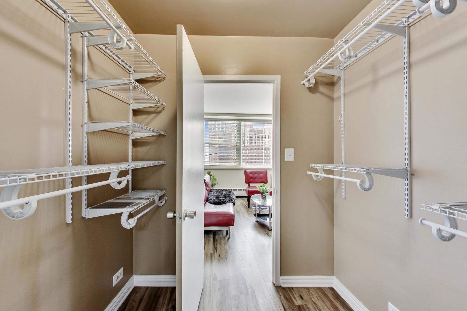 1150 North Lake Shore Drive, Unit 11J Chicago, IL 60611 - Photo 16 of 34 a view of a walk in closet