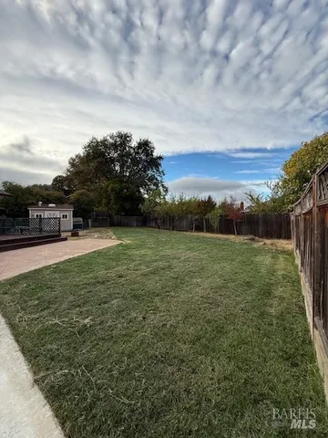 a view of outdoor space with green field and covered with green space