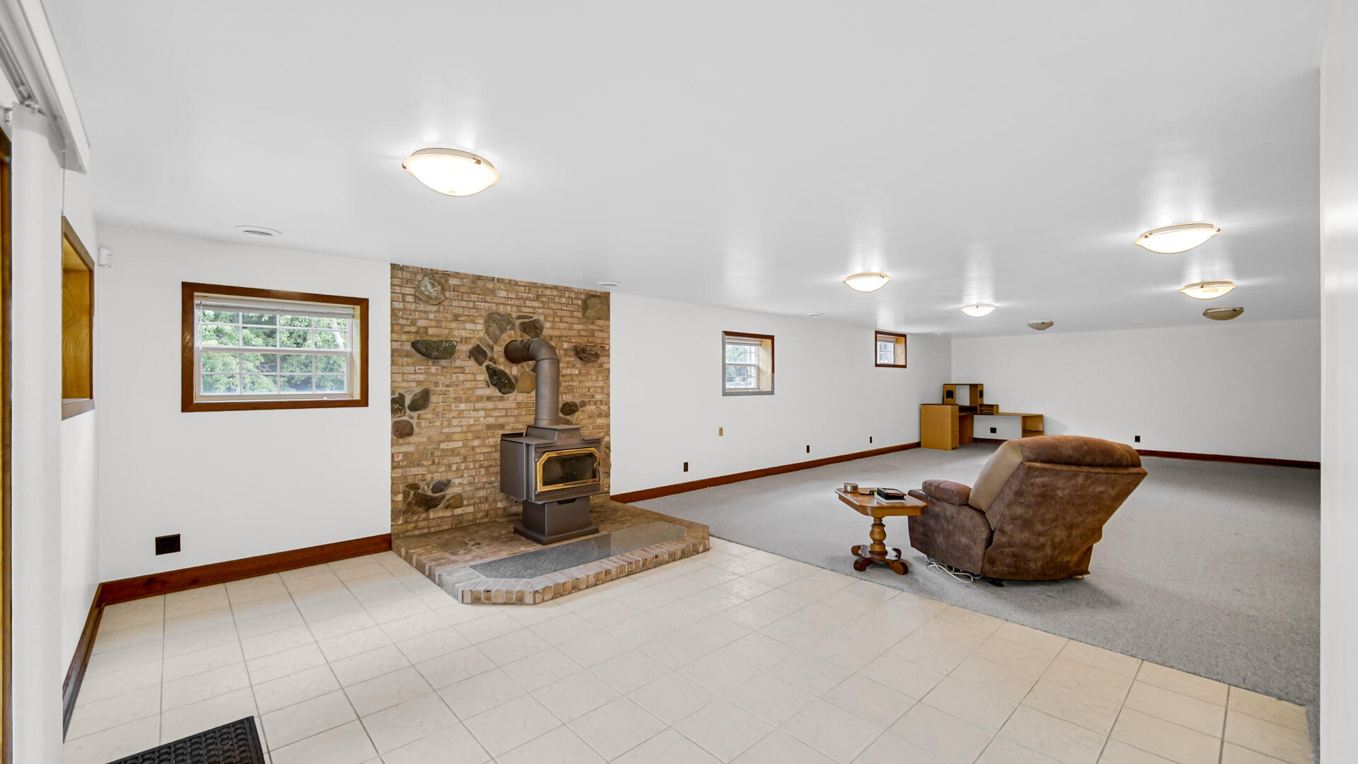 11339 West Snyder Road Westville, IN 46391 - Photo 22 of 27 a living room with furniture and a flat screen tv