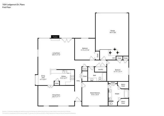 $398,000 | 1024 Ledgemont Drive, Plano, TX 75025