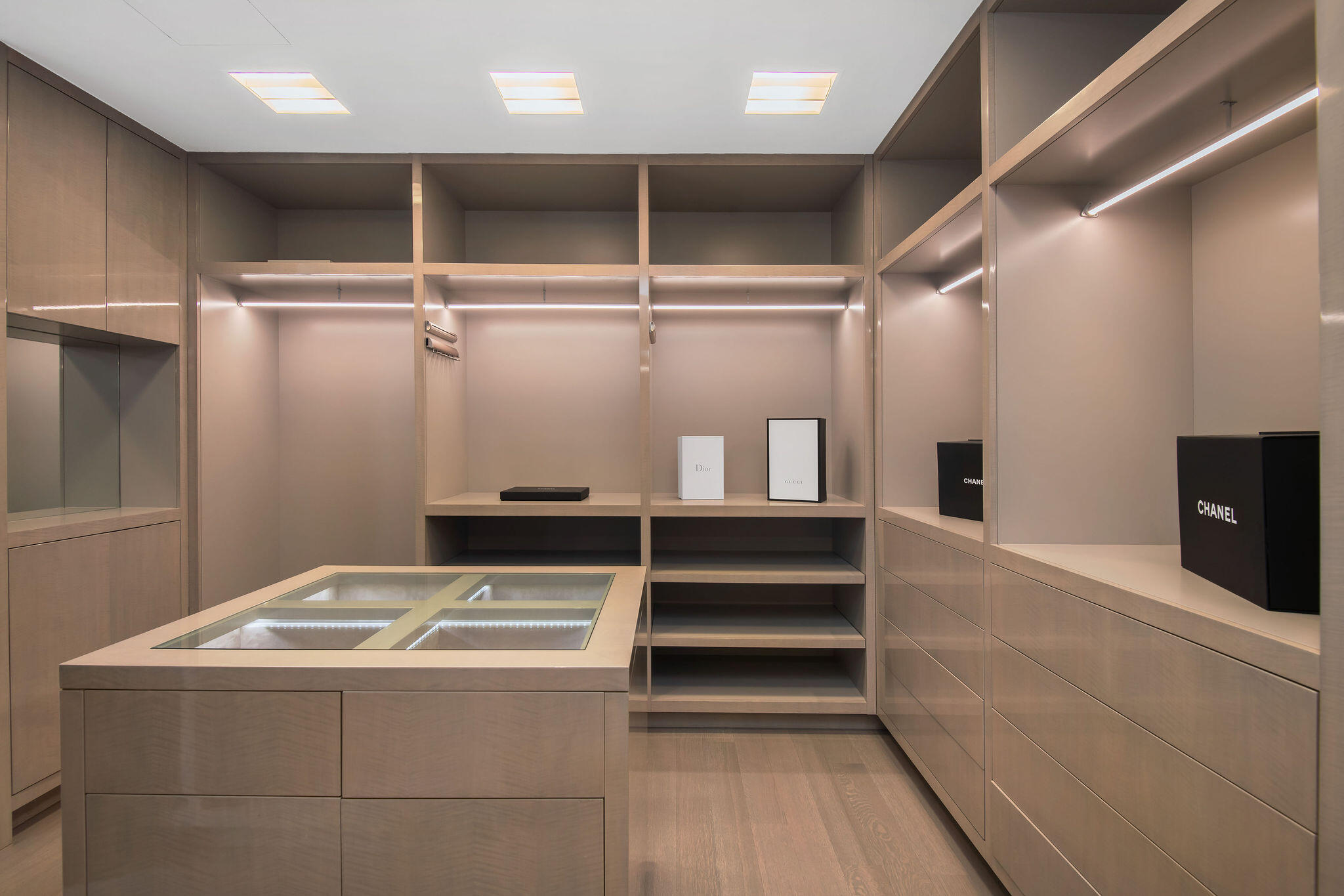 1288 Angelo Drive Beverly Hills, CA 90210 - Photo 23 of 33 a view of storage and utility room with racks on the wall