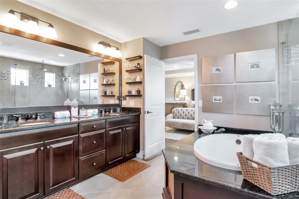 4527 Scarlet Loop Wesley Chapel, FL 33544 - Photo 21 of 33 a kitchen with a sink stove and cabinets