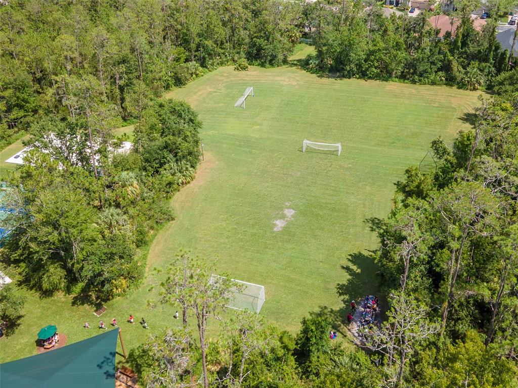 4527 Scarlet Loop Wesley Chapel, FL 33544 - Photo 29 of 33 a view of a lake view with a garden