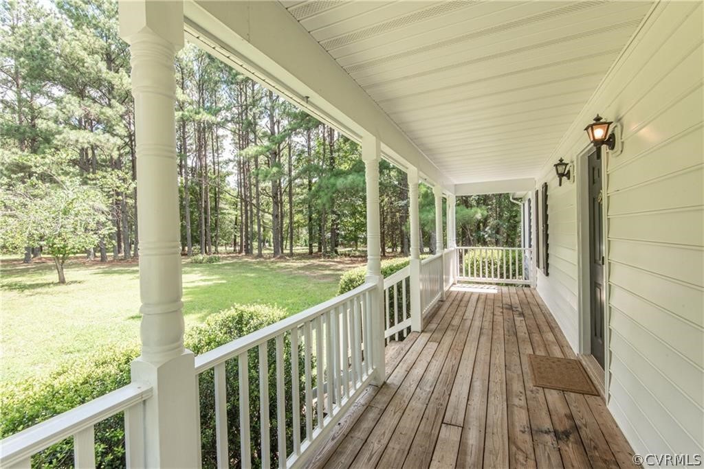17550 Interstate Lane Dewitt, VA 23840 - Photo 3 of 29 a view of balcony with wooden floor