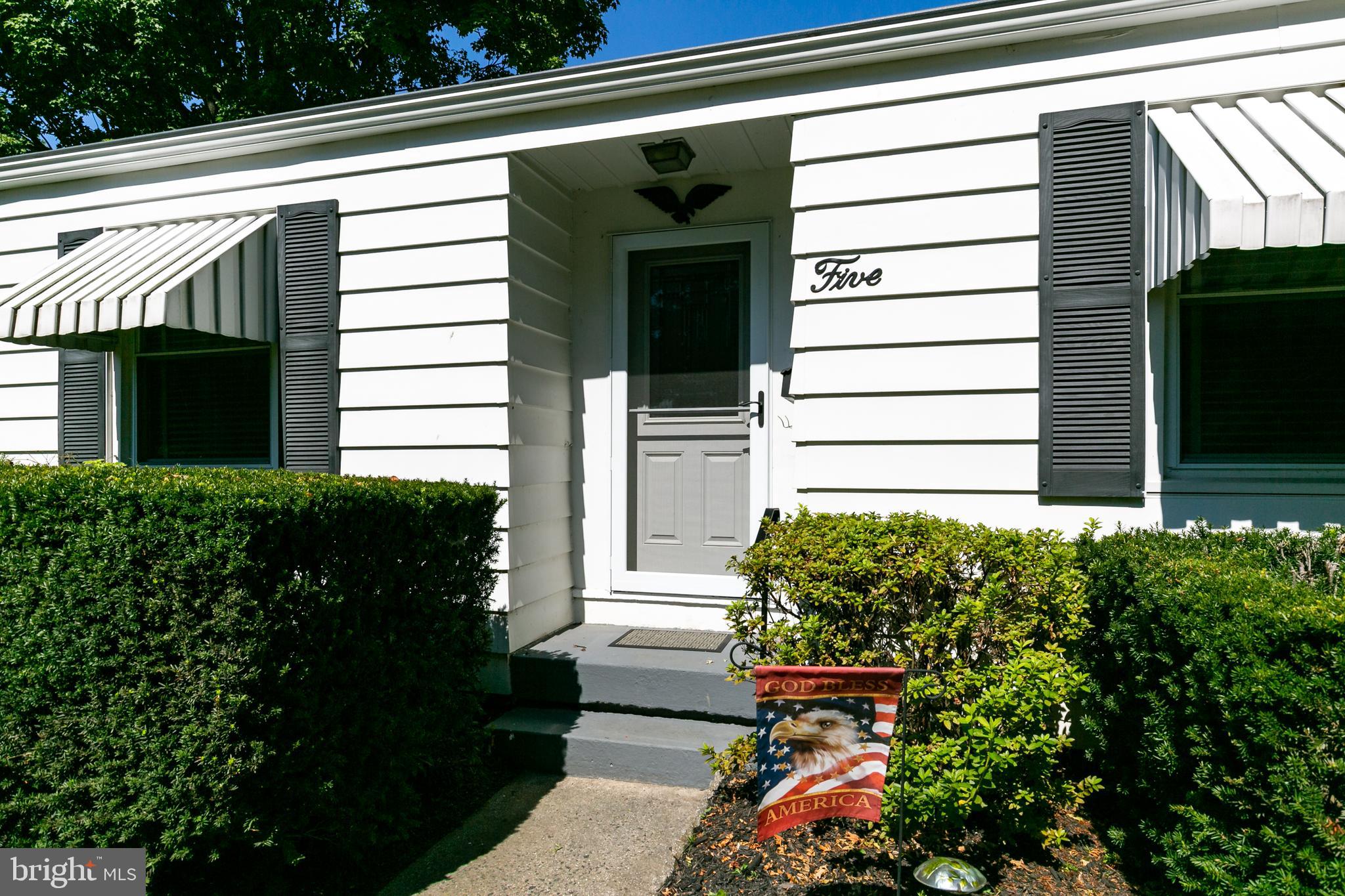 5 Cedar Lane Pemberton, NJ 08068 - Photo 4 of 27 The front entrance to the home.