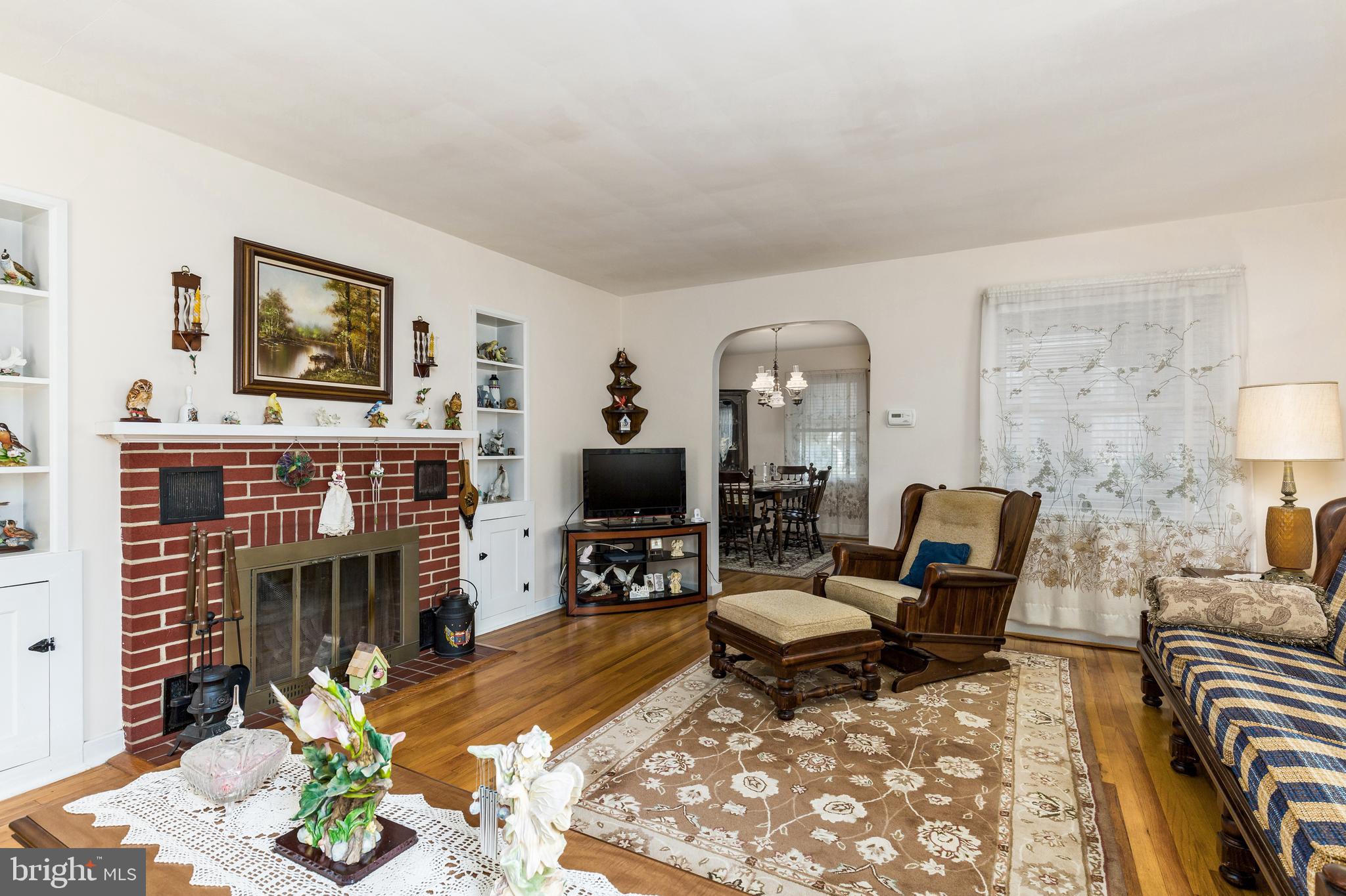 5 Cedar Lane Pemberton, NJ 08068 - Photo 6 of 27 This living room has a wood burning fireplace