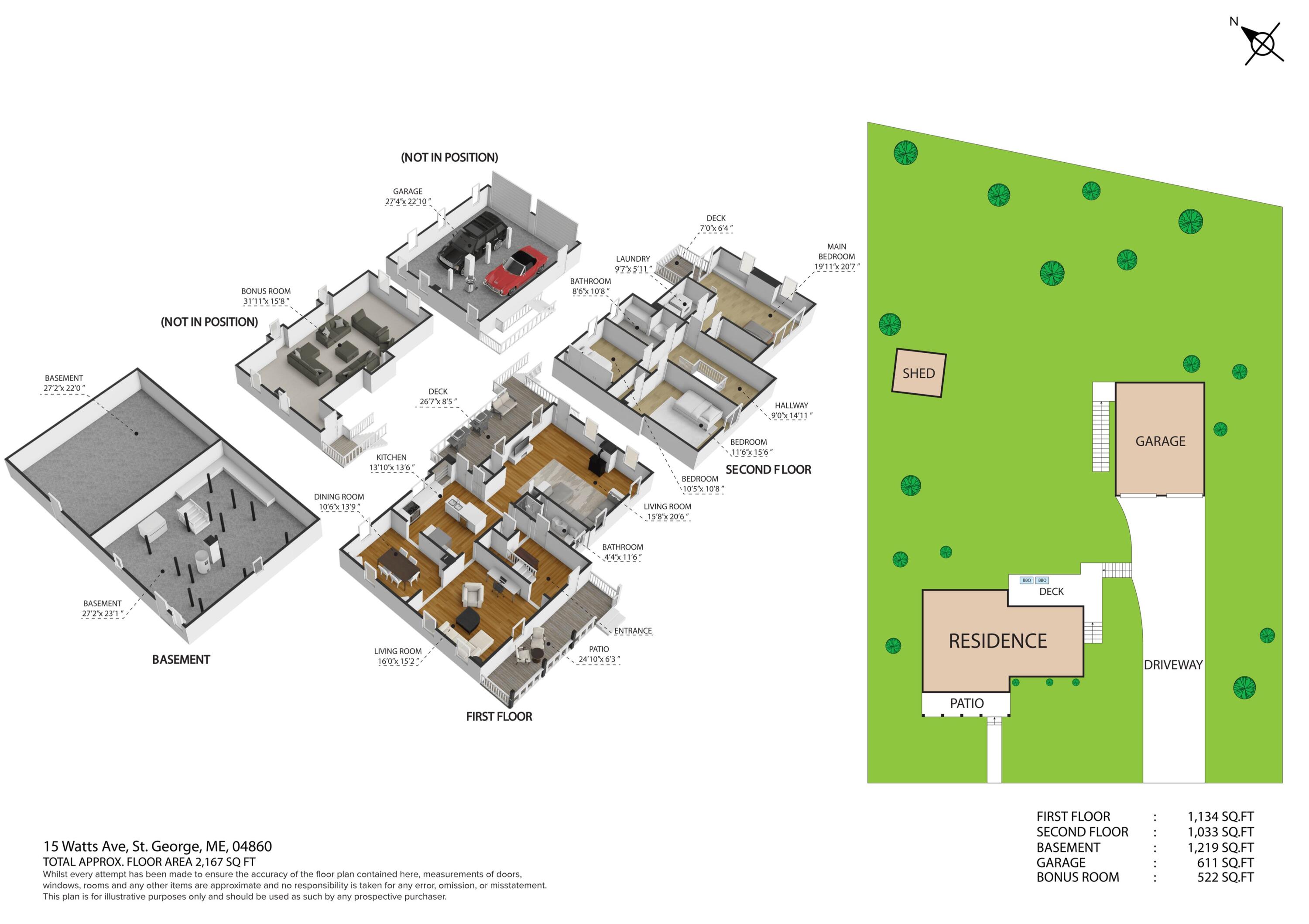 15 Watts Avenue St. George, ME 04860 - Photo 46 of 47 15_watts_ave_st_george_me_04860-3d