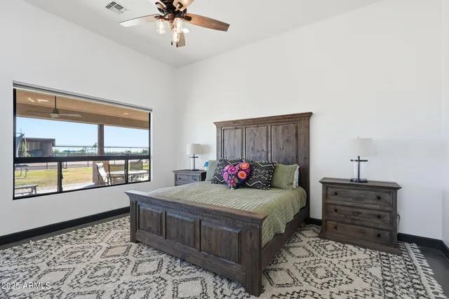 a view of a chairs room with porch