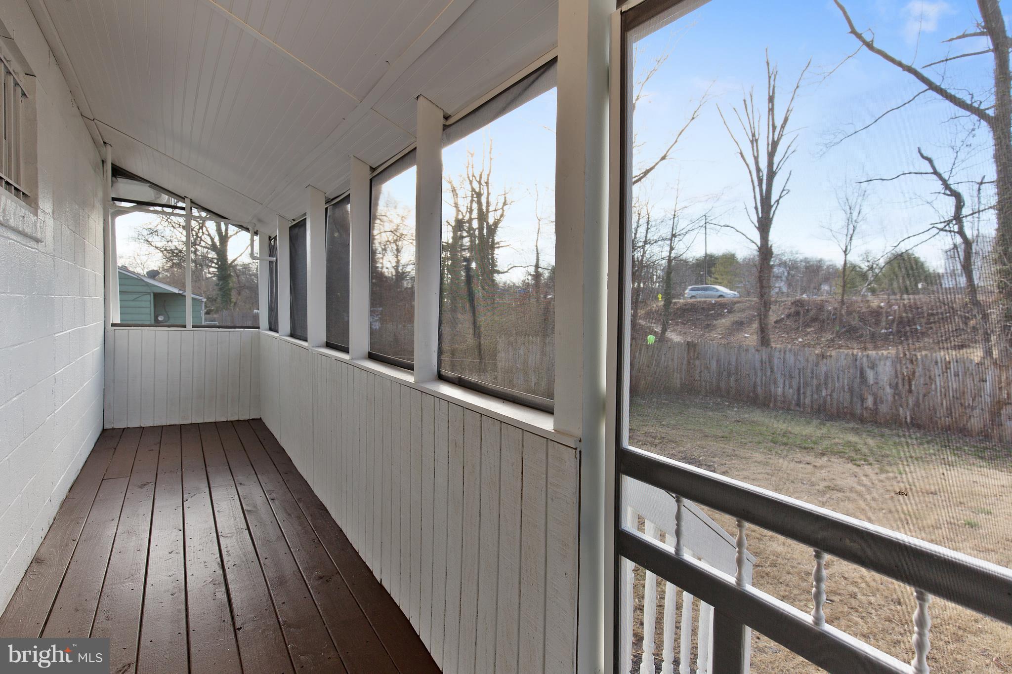 7700 Muncy Road Landover, MD 20785 - Photo 26 of 29 a view of balcony with wooden floor
