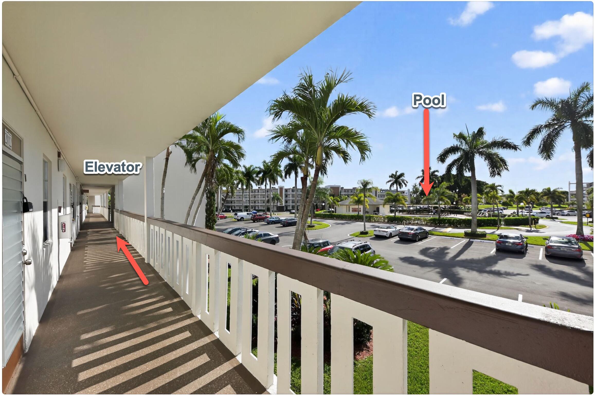 2012 Hythe A, Unit 2012 Boca Raton, FL 33434 - Photo 8 of 15 a view of a balcony with potted plants