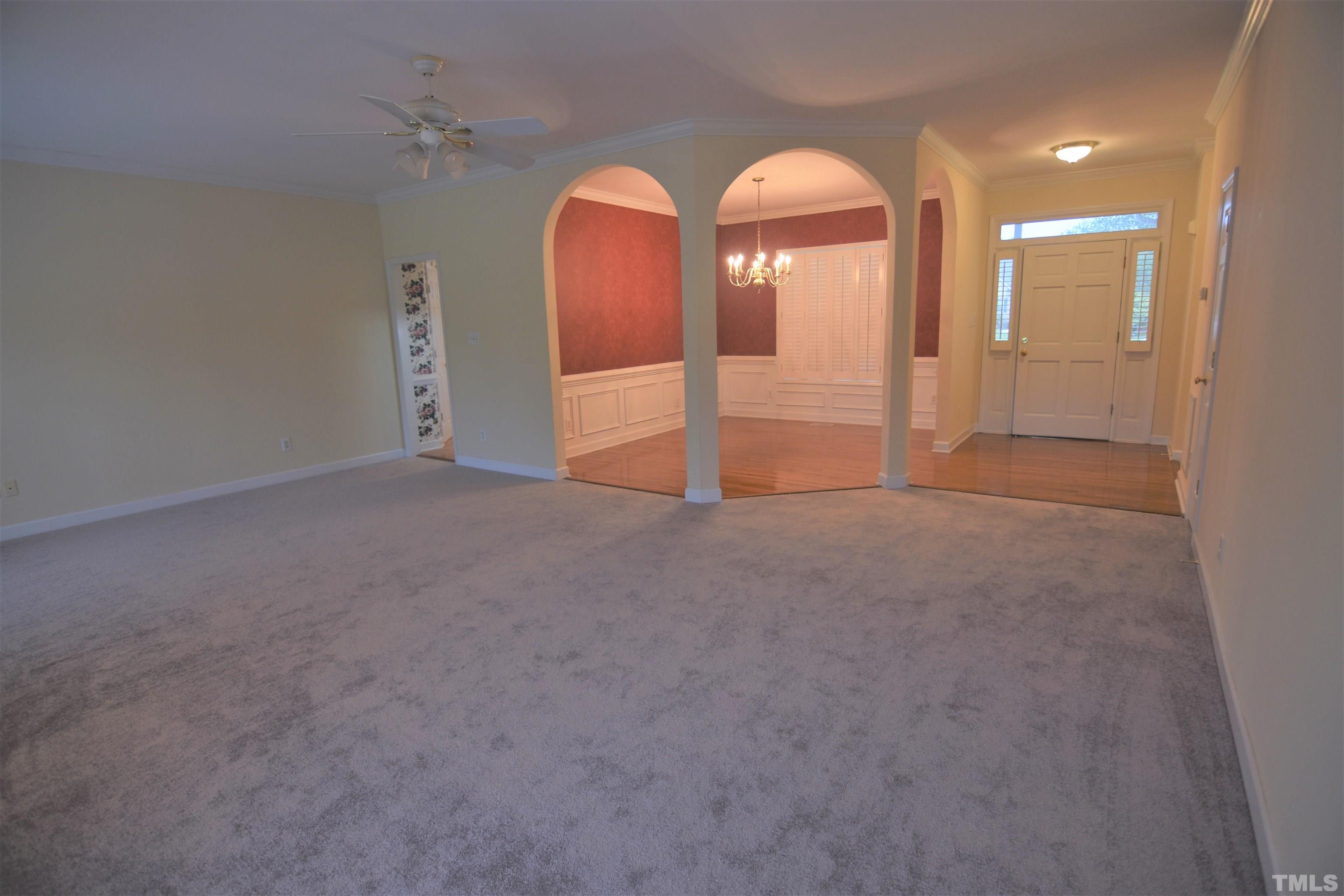 1025 Red Brick Road Garner, NC 27529 - Photo 6 of 30 a view of empty room with a bathroom