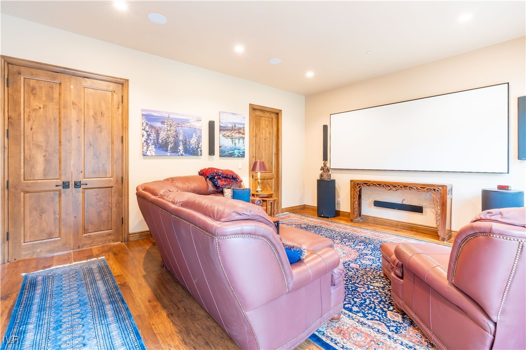 250 Pine Cone Road Incline Village, NV 89451 - Photo 36 of 50 a living room with furniture and a fireplace