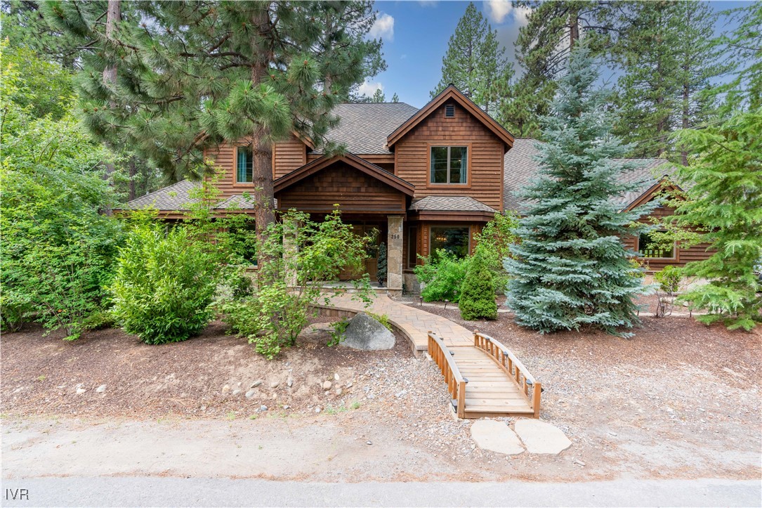 250 Pine Cone Road Incline Village, NV 89451 - Photo 4 of 50 front view of a house with a yard