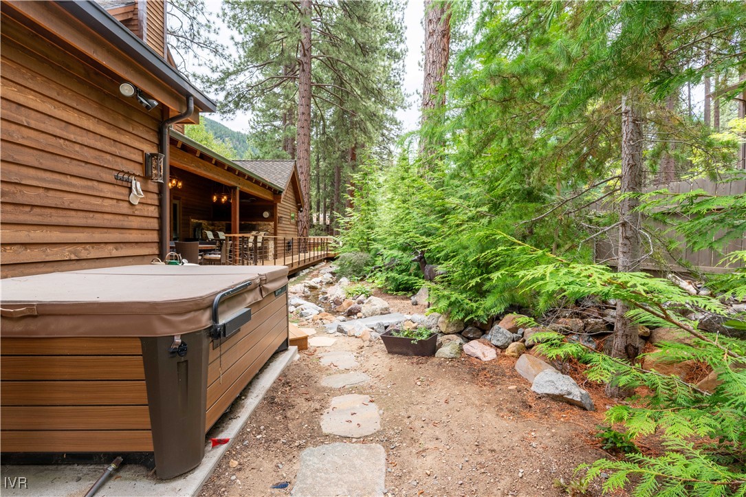 250 Pine Cone Road Incline Village, NV 89451 - Photo 48 of 50 a view of a backyard with sitting area