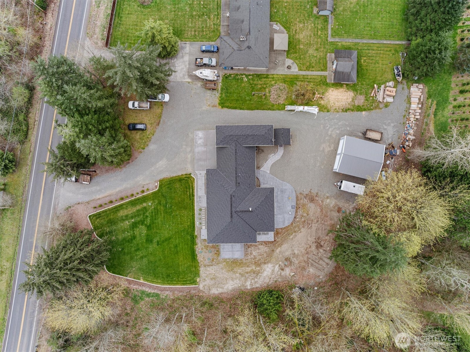20025 Southeast 232nd Street Maple Valley, WA 98038 - Photo 34 of 40 an aerial view of a house