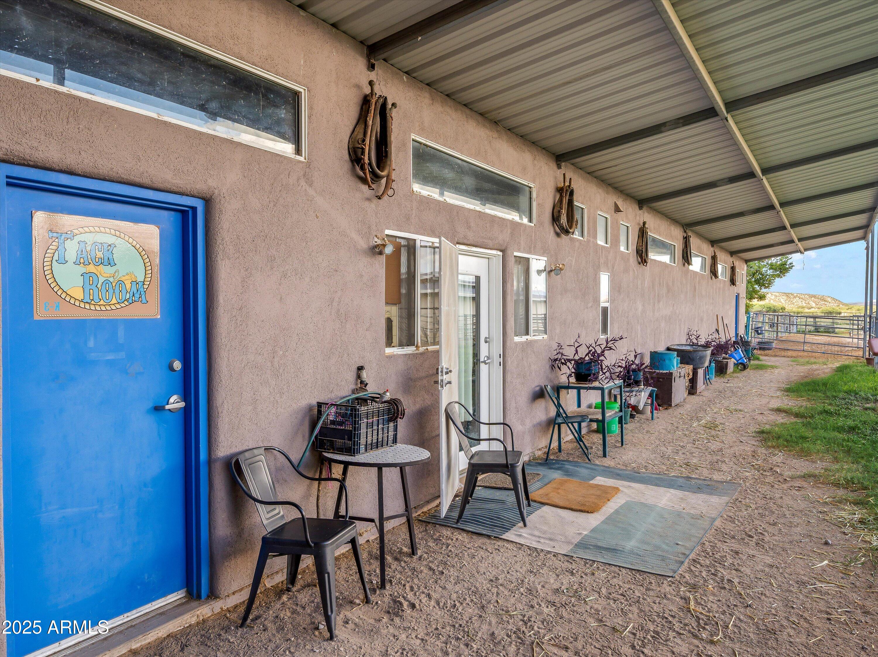 4489 North Ocotillo Road Benson, AZ 85602 - Photo 53 of 60 Tack Room, Studio, and Feed Room