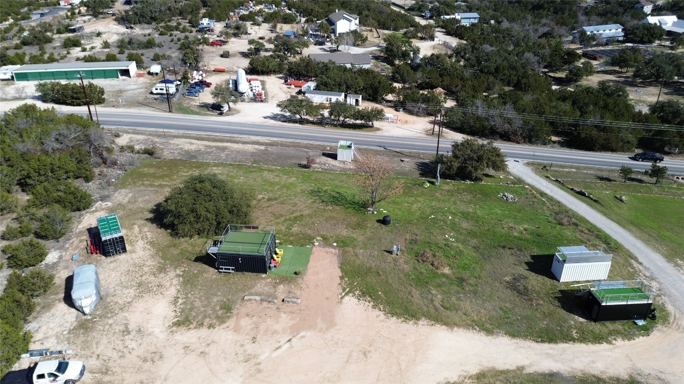 Undisclosed Address Austin, TX 78734 - Photo 4 of 8 an aerial view of a house with outdoor space