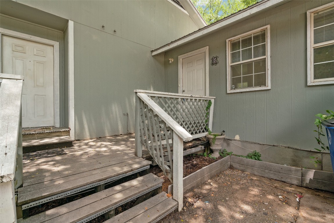 1304 Delano Street, Unit B Austin, TX 78721 - Photo 1 of 15 a view of an entryway door