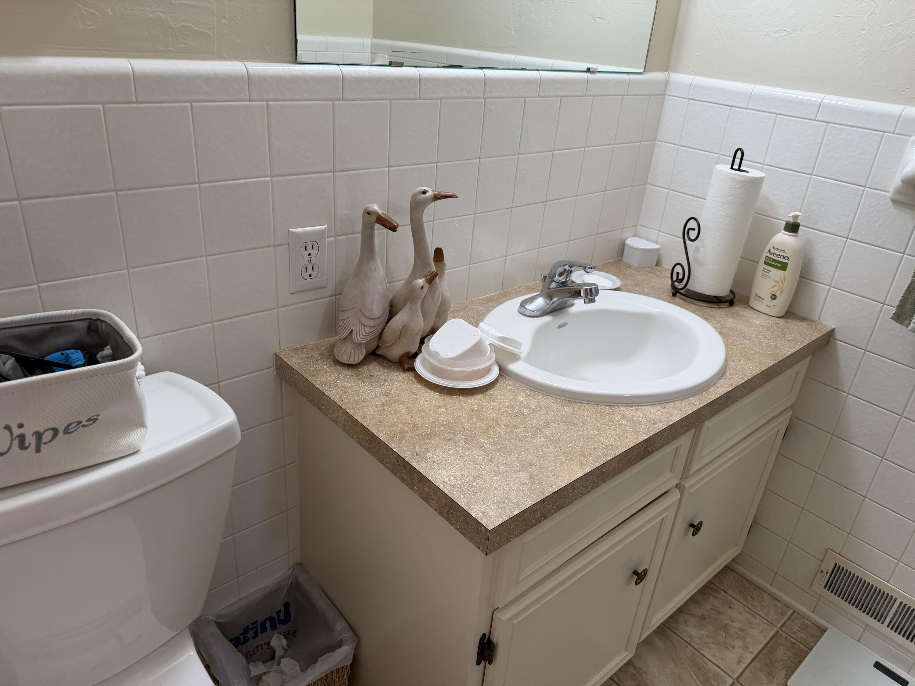 1603 South 8th Street Lamesa, TX 79331 - Photo 20 of 39 a bathroom with a sink and toilet