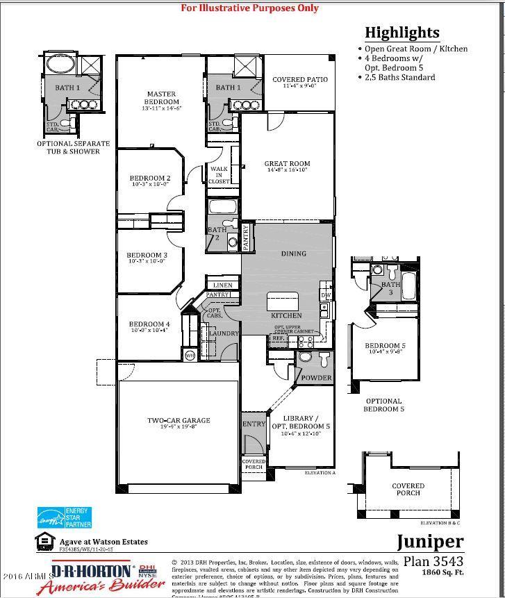 23865 West Ripple Road Buckeye, AZ 85326 - Photo 6 of 6 Juniper Plan