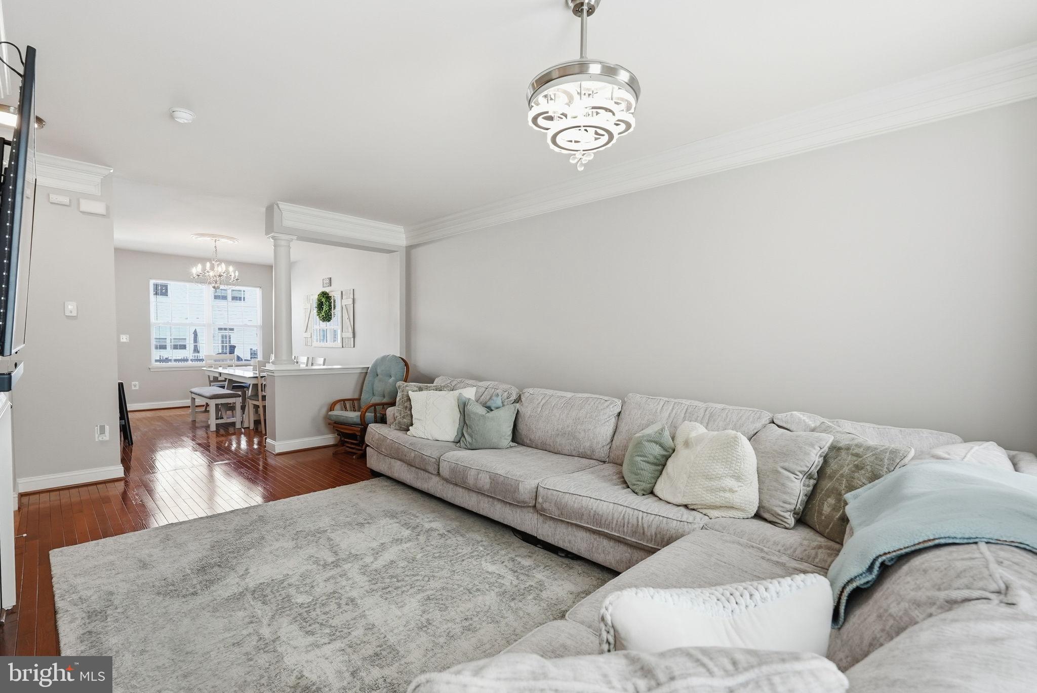 5027 Potomac Highlands Circle Triangle, VA 22172 - Photo 11 of 32 Living area with elegant charm.