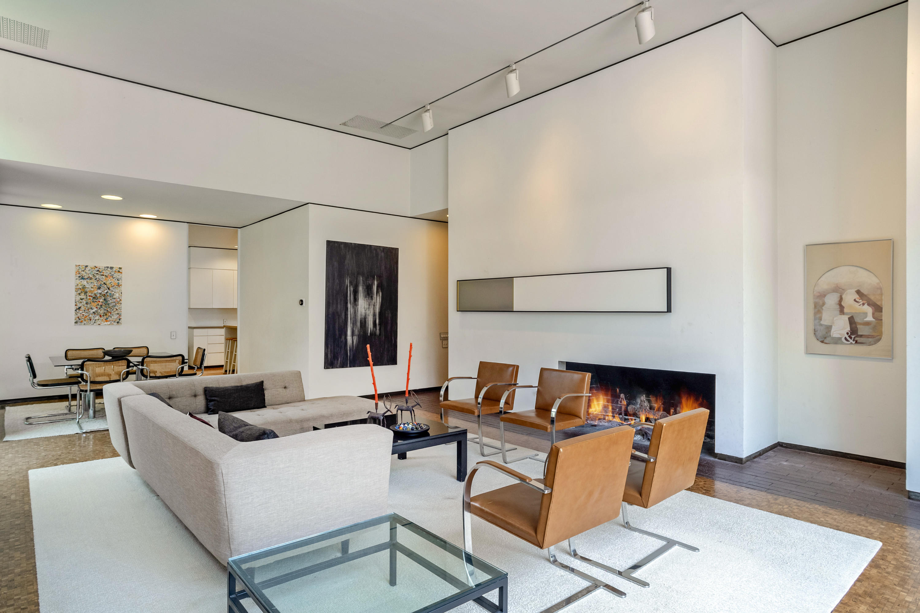 Undisclosed Address Montecito, CA 93108 - Photo 17 of 32 a living room with furniture and a wooden floor